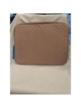Bagsmart Quilted 13" Laptop Sleeve Pink for MacBook Pro HP Dell Lenovo